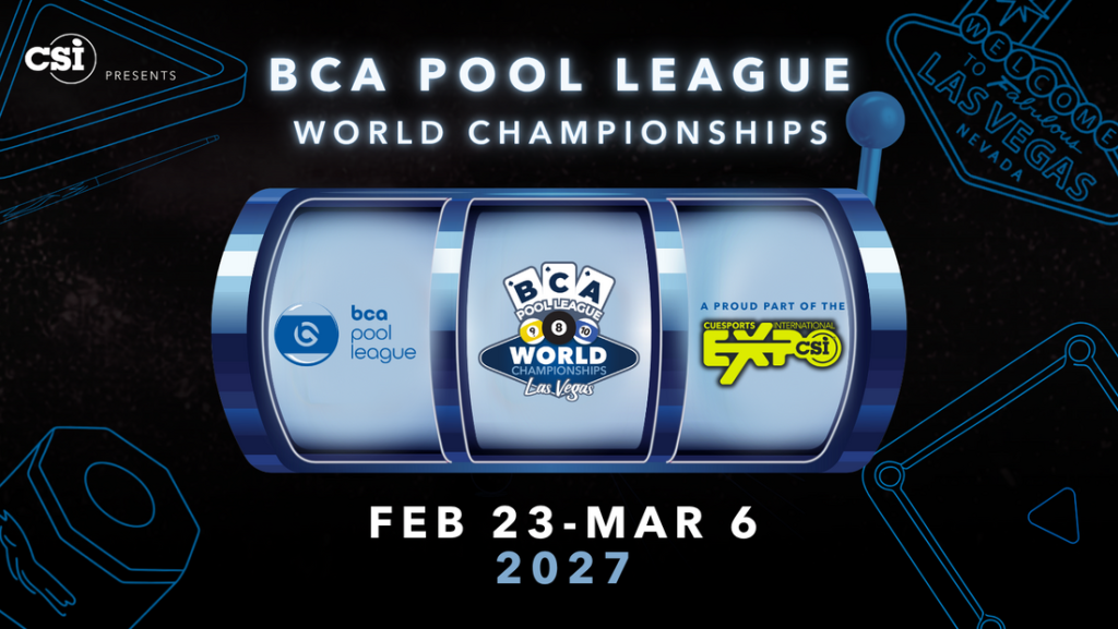 2027 BCA Pool League World Championships